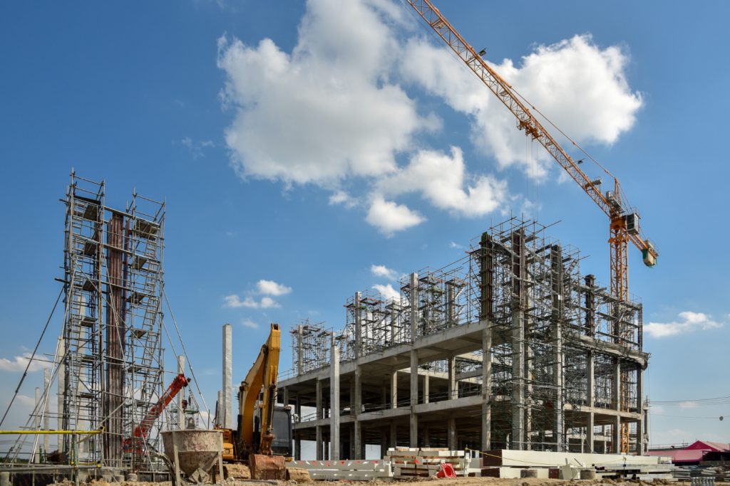 new construction site with tower crane 1 Toni García CEO Millennial Inmobiliario